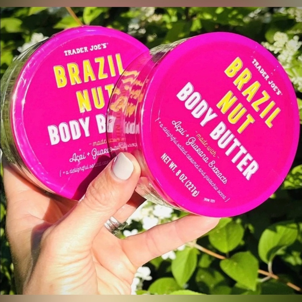 Trader Joe’s Brazil Nut Body Butter Body Cream Lotion Rich Thick Moisturizer NEW